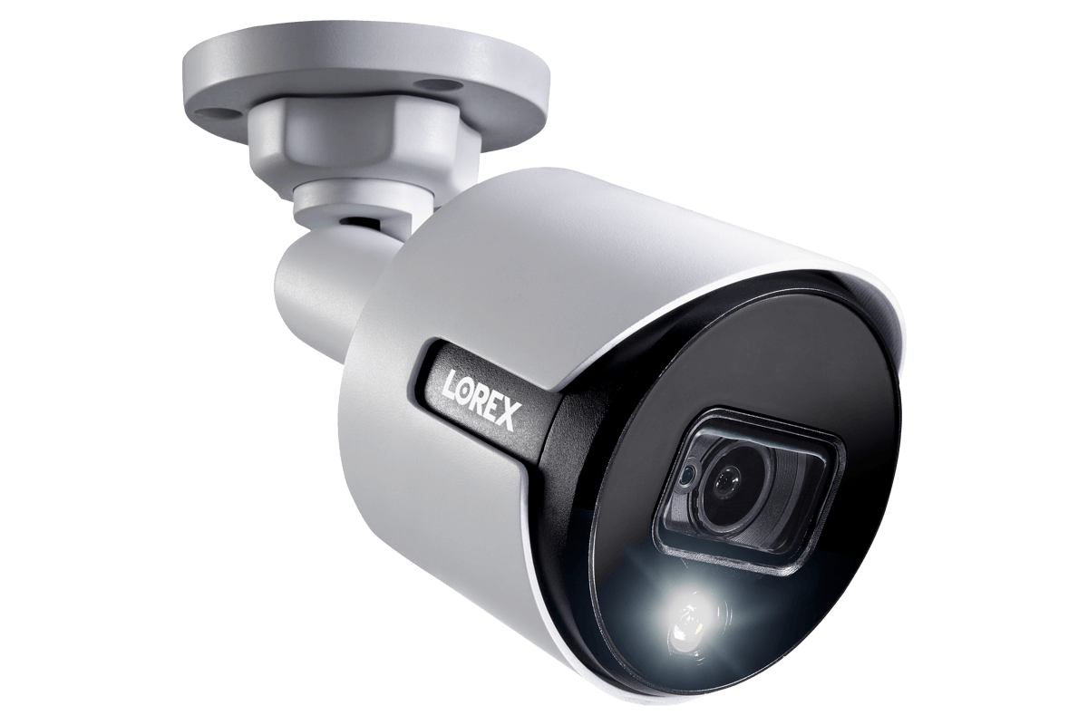 4K Ultra HD Security System with 8-Channel DVR and Four 4K (8MP) Active Deterrence Cameras featuring Smart Motion Detection and Smart Home Voice Control