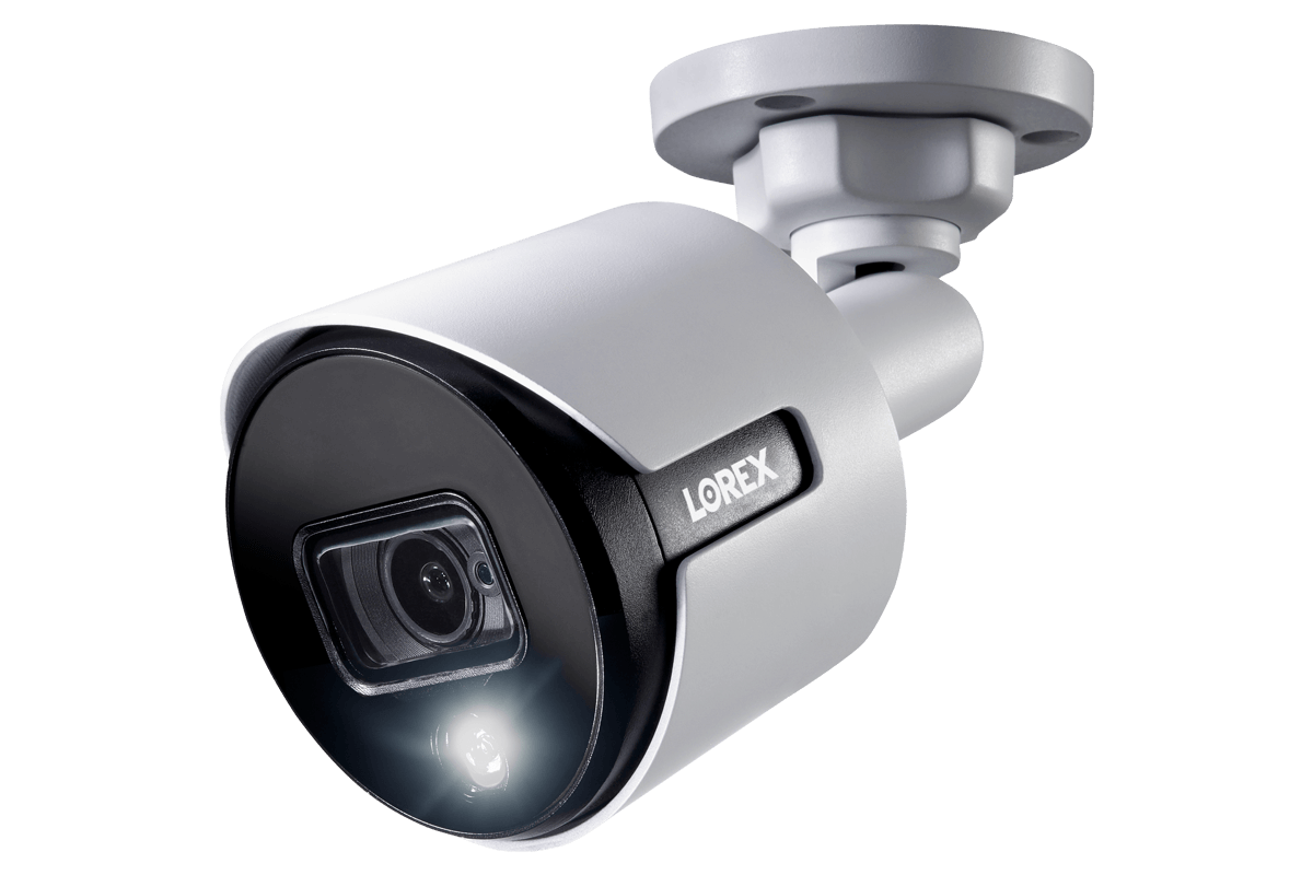 4K Ultra HD 8 Channel Security System with 6 Active Deterrence 4K (8MP) Cameras