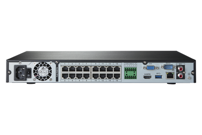 Lorex Elite Series 4K 32 Camera Capable 8TB Wired NVR System with 4MP (2K) A4 IP Bullet Cameras