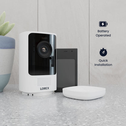 Lorex 4K Spotlight Battery Wi-Fi Security Camera - Open Box