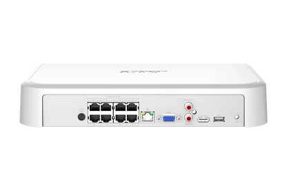 Lorex Fusion Series 4K 16 Channel (8 Wired + 8 Fusion Wi-Fi) 2TB Wired System with H12 Wired 4K IP Dome Cameras