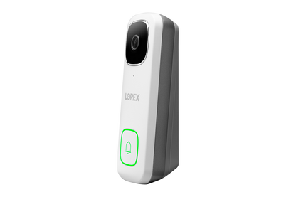 Lorex 2K Wi-Fi Video Doorbell (Wired, 32GB)