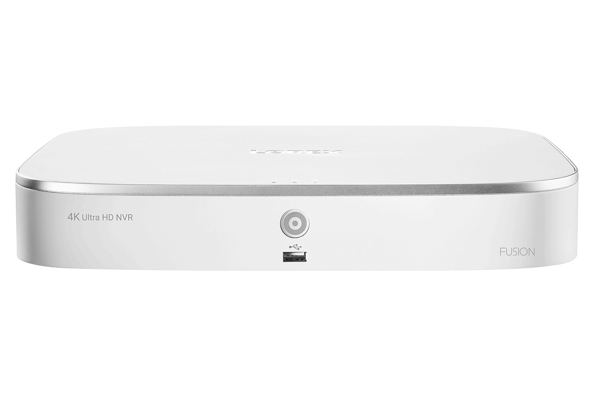 4K 8-Channel Wired NVR with Smart Motion Detection, Voice Control and Fusion Capabilities