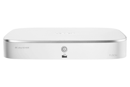 4K 8-Channel Wired NVR with Smart Motion Detection, Voice Control and Fusion Capabilities