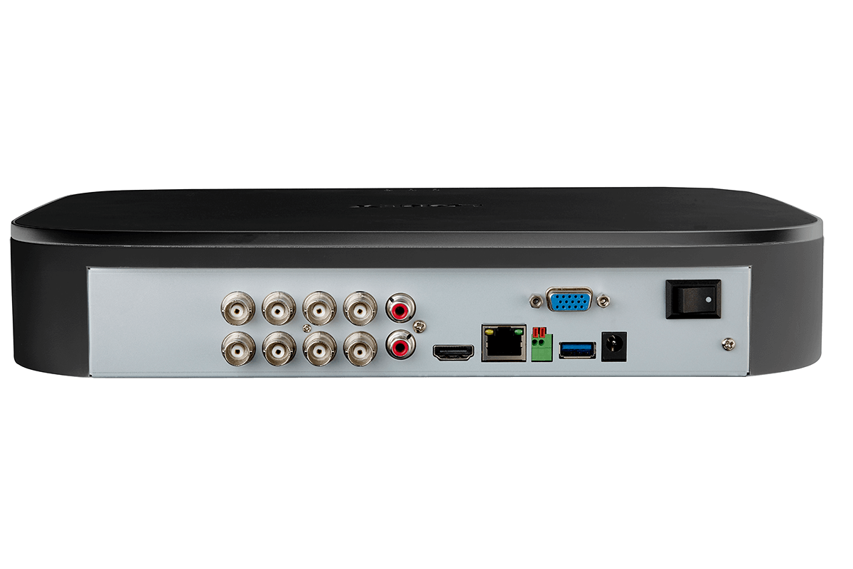 4K Ultra HD 8 Channel Security System with 6 Active Deterrence 4K (8MP) Cameras