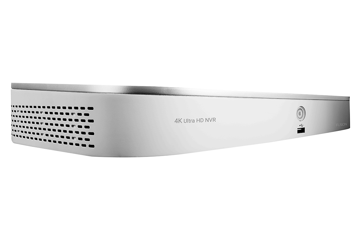 4K 8-Channel Wired NVR with Smart Motion Detection, Voice Control and Fusion Capabilities