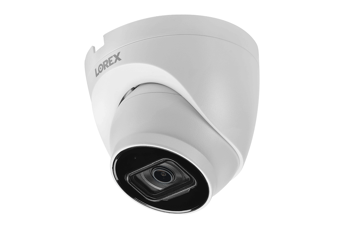 32-Channel NVR System with 4K (8MP) IP Dome Cameras with Listen-In Audio