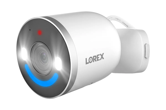 Lorex 4K Spotlight Indoor/Outdoor Wi-Fi 6 Security Camera with Smart Security Lighting (32GB, Open Box)