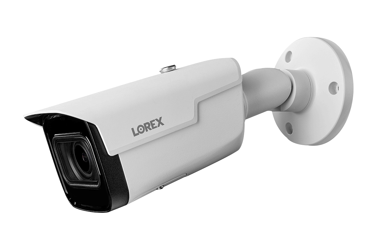 Lorex 4K (16 Camera Capable) 6TB Wired NVR System with Nocturnal 3 Smart IP Bullet Cameras with Motorized Varifocal Lens