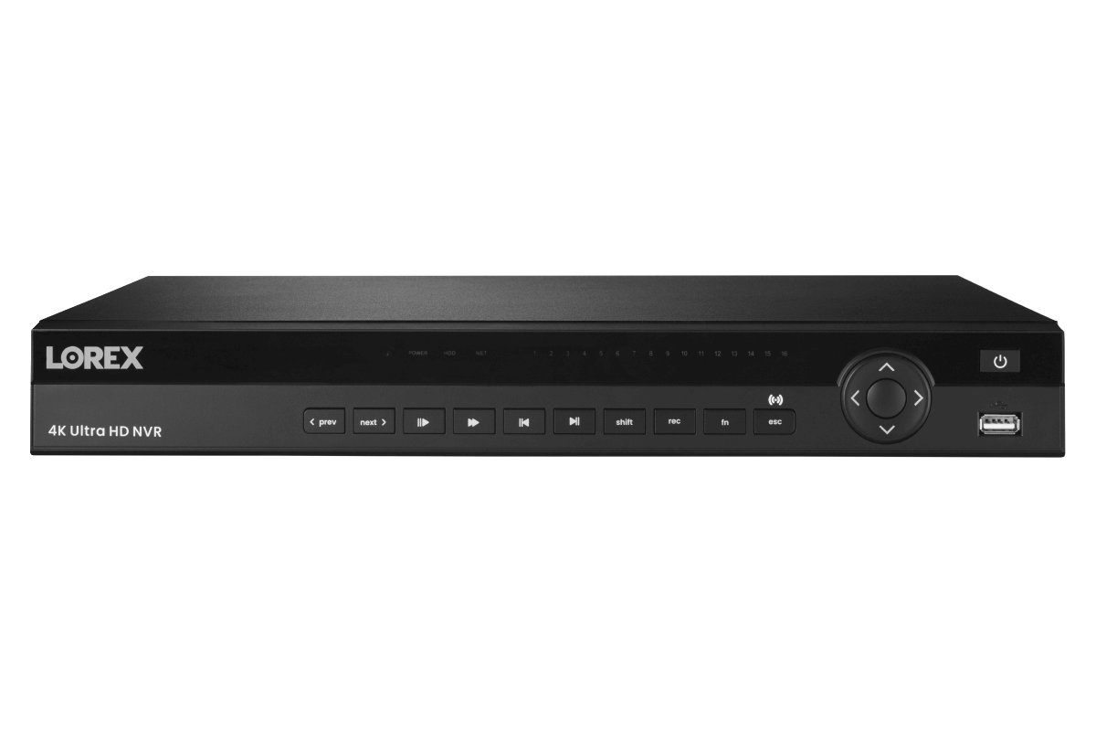 Lorex 4K (16 Camera Capable) Elite Series 4TB NVR