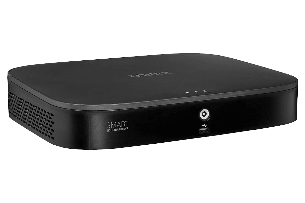 4K Ultra HD 8 Channel Digital Video Recorder with Smart Motion Detection and Smart Home Voice Control, 1TB HDD