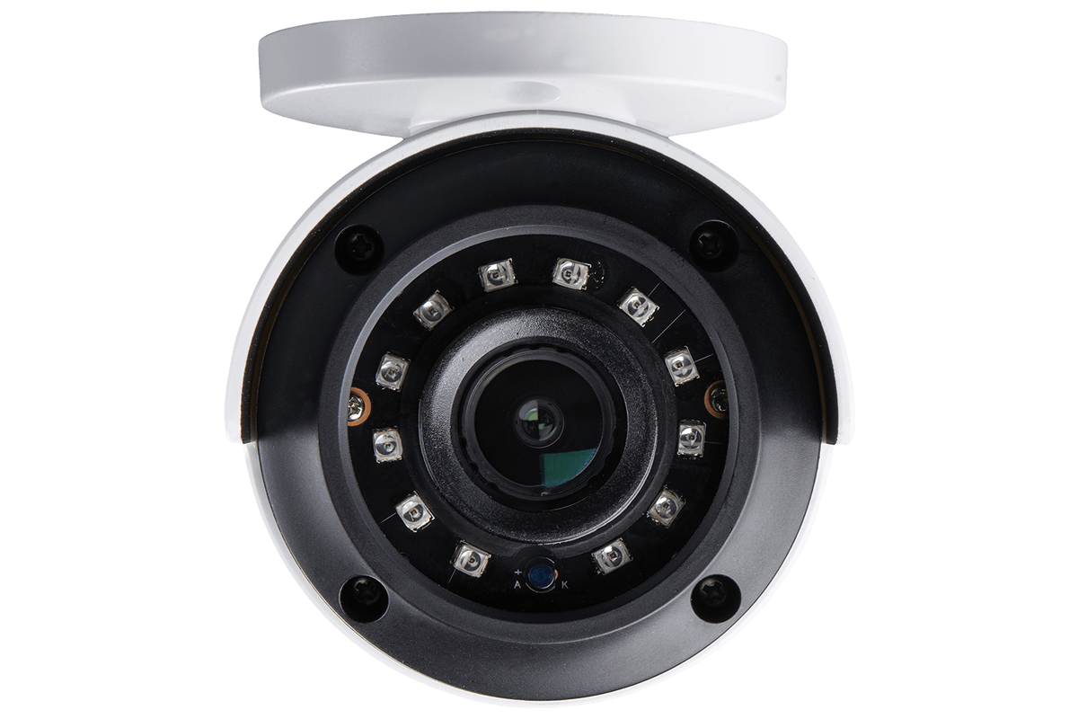 4K 8-channel 1TB Wired DVR System with 6 Cameras