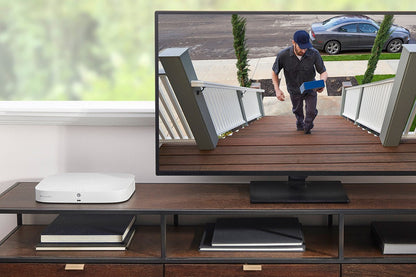 4K 8-channel 2TB Wired NVR System with 6 Cameras