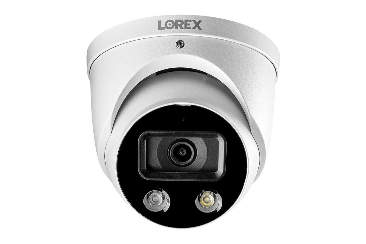 4K 8-channel 2TB Wired NVR System with Smart Deterrence Cameras