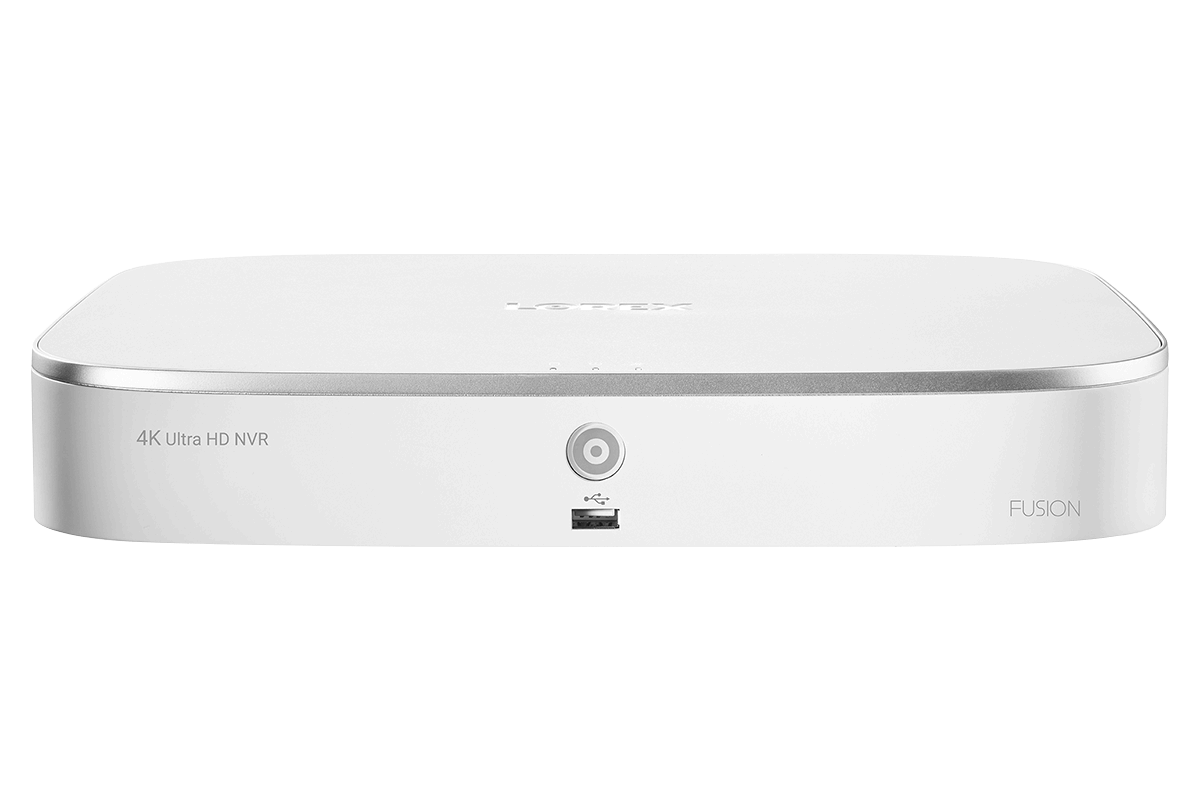 4K 8-Channel Fusion Series Network Video Recorder with Smart Motion Detection and Voice Control