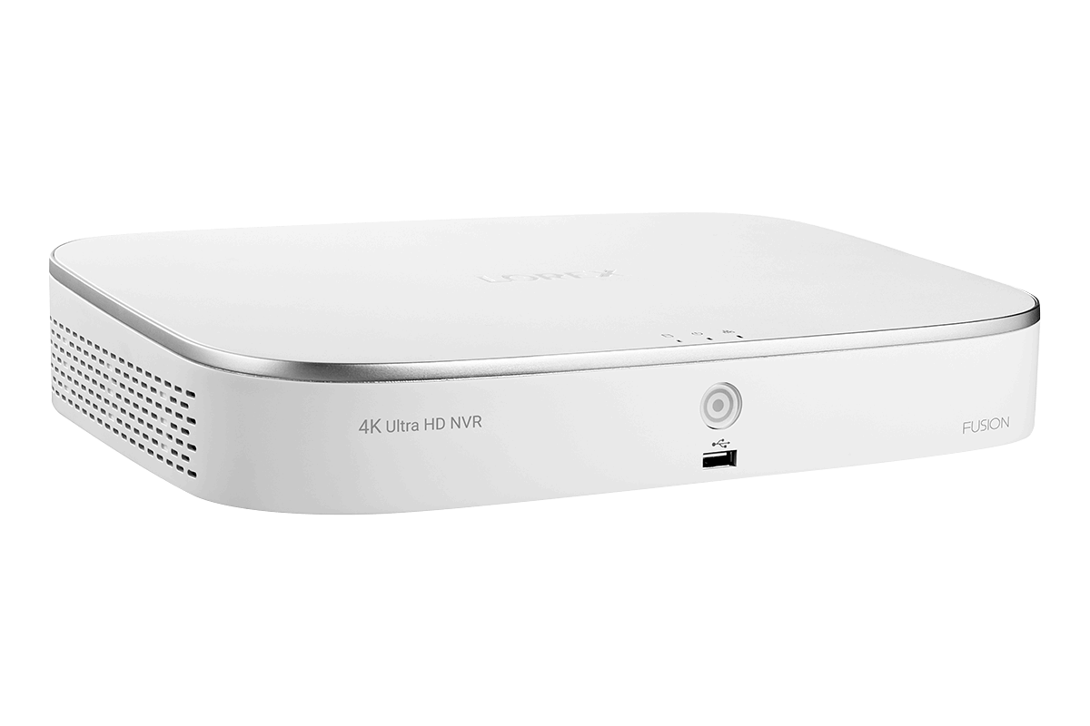 4K 8-Channel Network Video Recorder with Smart Motion Detection, Voice Control and Fusion Capabilities
