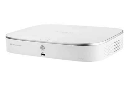 4K 8-Channel Network Video Recorder with Smart Motion Detection, Voice Control and Fusion Capabilities