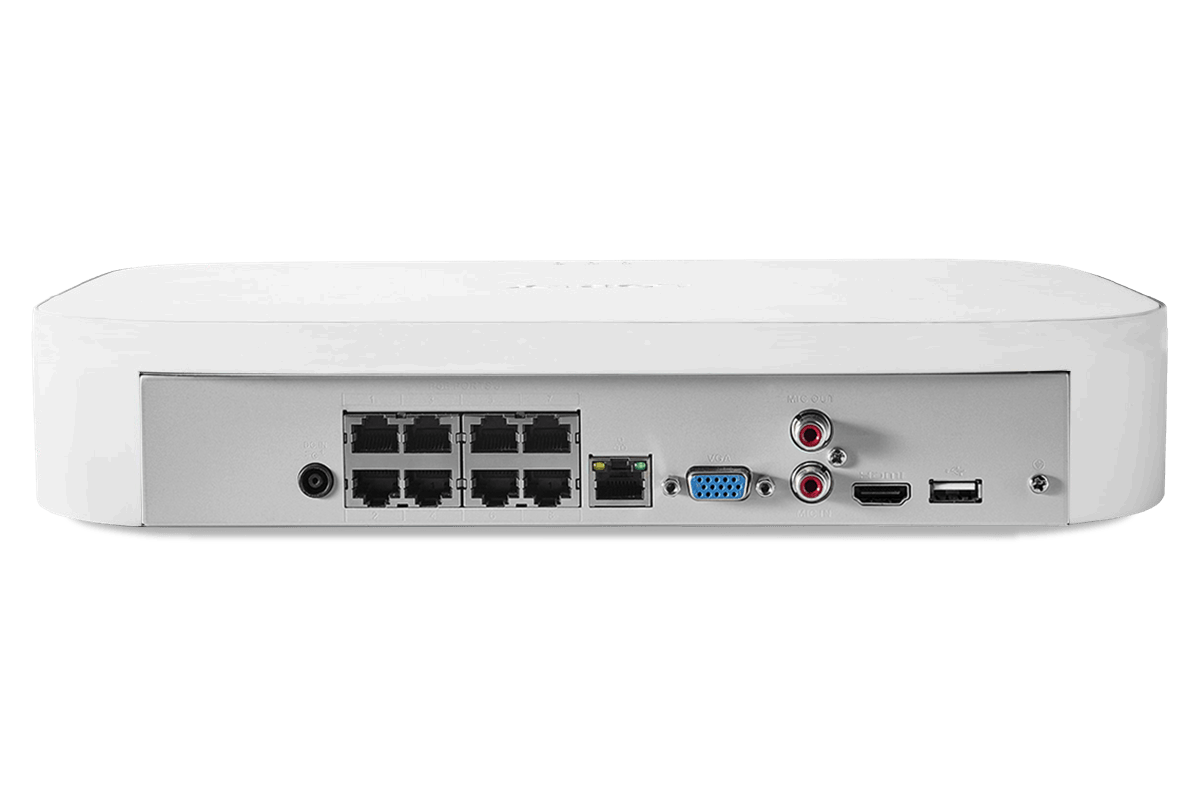 4K NVR Security System with 6 Smart Deterrence Cameras, Fusion Capabilities and Smart Motion Detection Plus