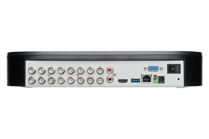 4K Ultra HD 16 Channel Digital Video Recorder with Smart Motion Detection, Smart Home Voice Control and 2TB HDD