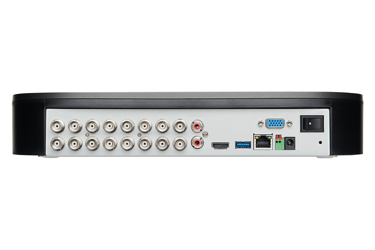 4K Ultra HD 16 Channel Digital Video Recorder with Smart Motion Detection, Smart Home Voice Control and 3TB HDD