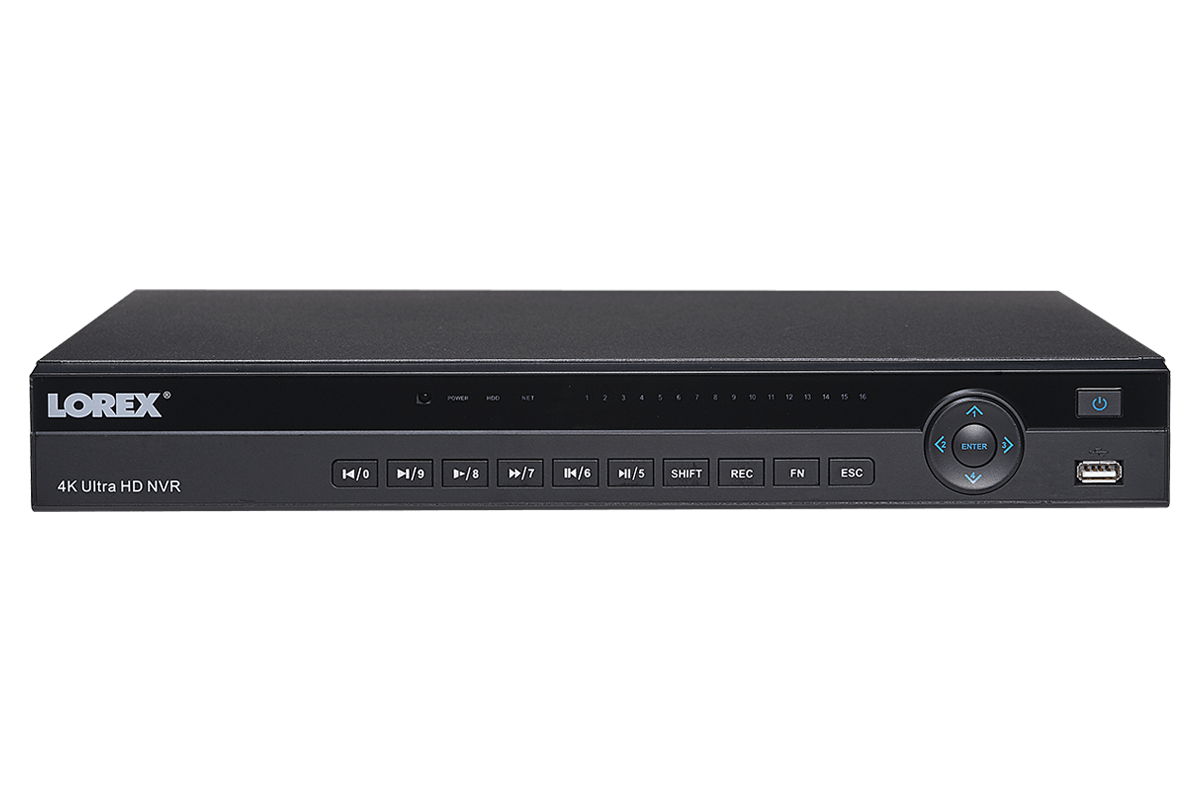 4K Ultra HD 32 Channel Security NVR, 6TB Storage, POE, Records 4K (4 x 1080p) at 30FPS with Audio Recording