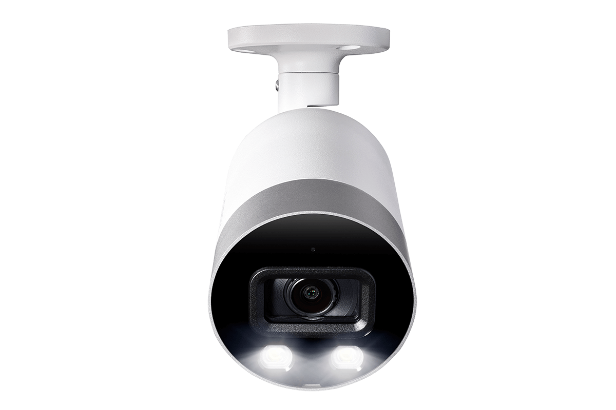 4K Ultra HD 8-Channel IP Security System with 4 Smart Deterrence 4K (8MP) Cameras, Smart Motion Detection and Smart Home Voice Control