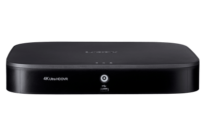 4K Ultra HD 8 Channel Security DVR with Advanced Motion Detection Technology and Smart Home Voice Control, 1TB Hard Drive