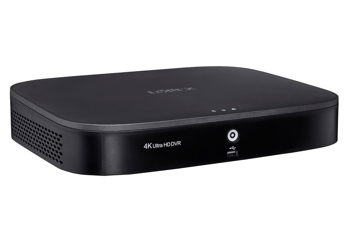 4K Ultra HD 8 Channel Security DVR with Advanced Motion Detection Technology and Smart Home Voice Control, 2TB Hard Drive