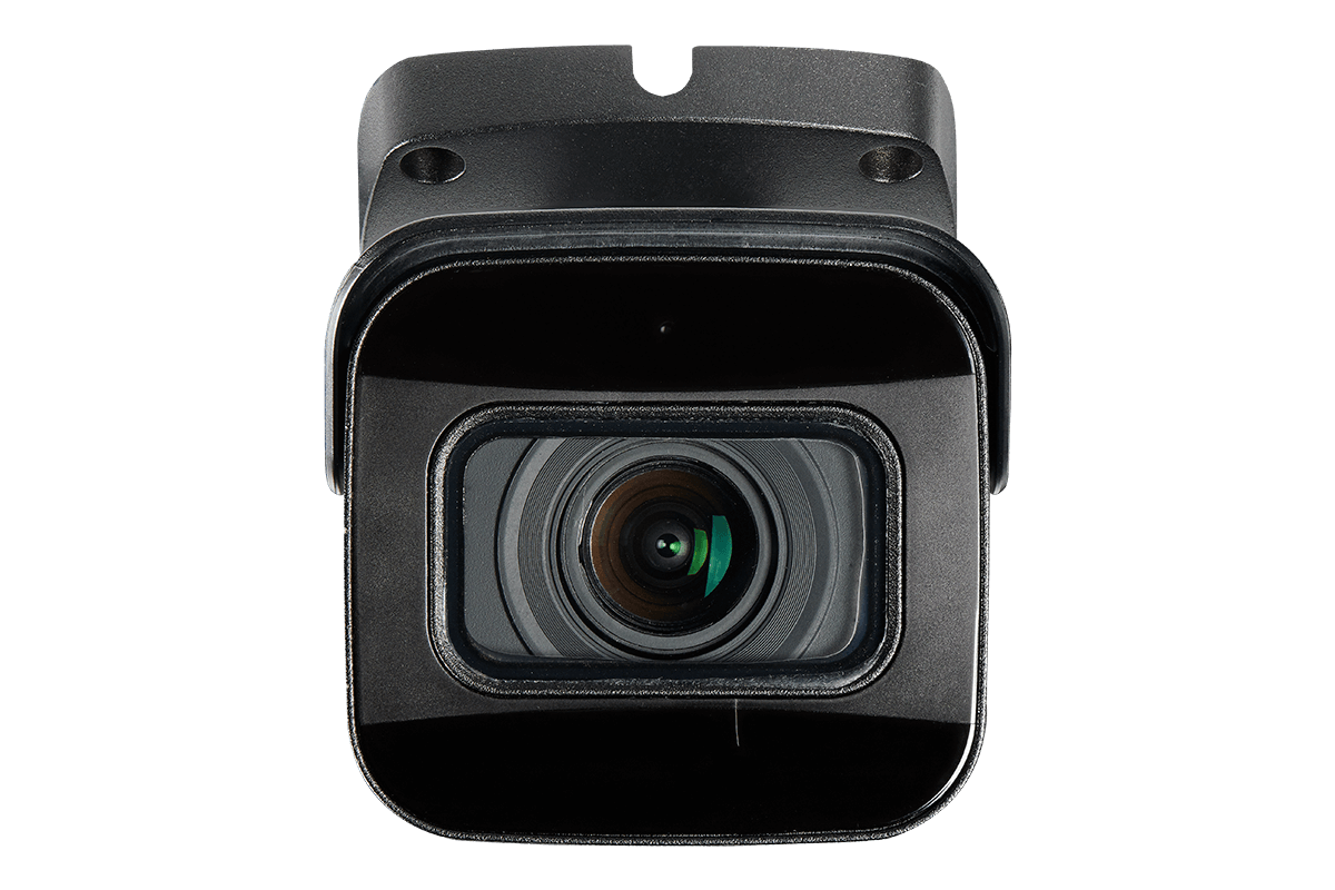 4K Ultra HD Resolution 8MP Motorized Varifocal Outdoor 4x Optical Zoom IP Camera with Real-Time 30FPS Recording and 2-Way Audio (4-pack)
