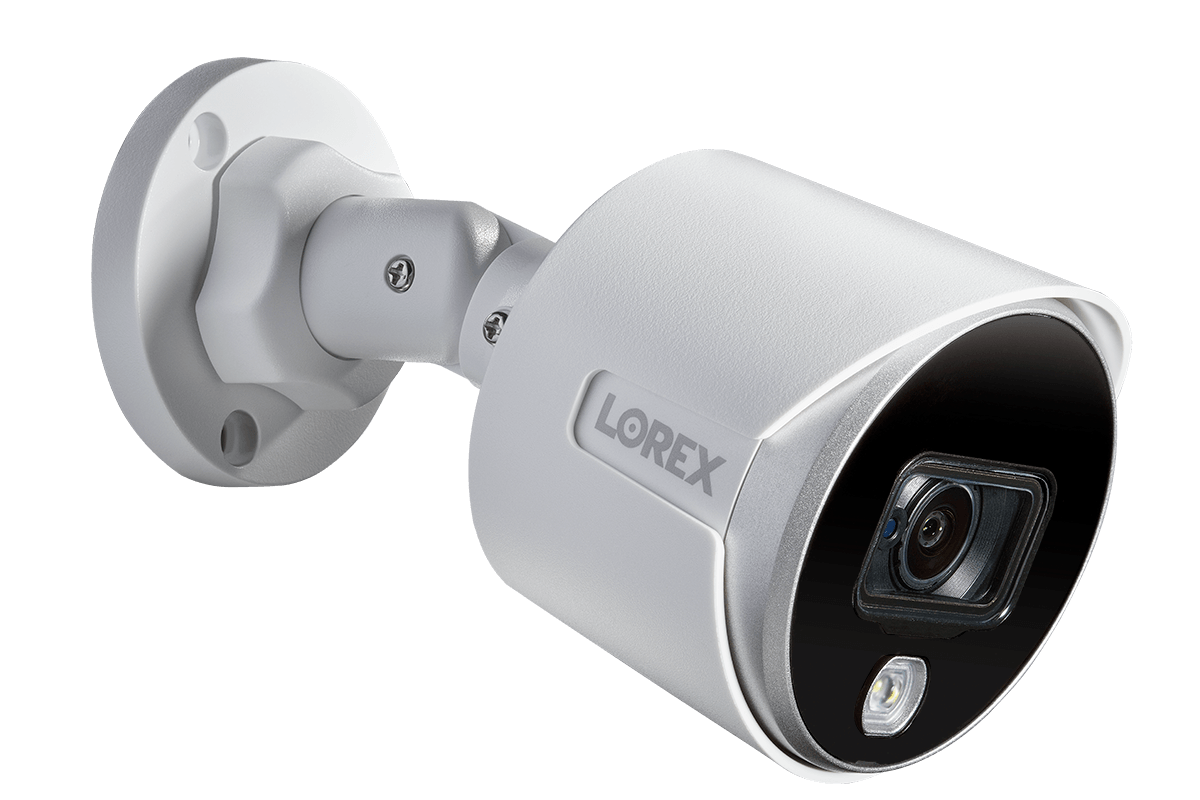 4K Ultra HD Security System with Four 4K (8MP) Active Deterrence Cameras featuring Smart Motion Detection and Smart Home Voice Control