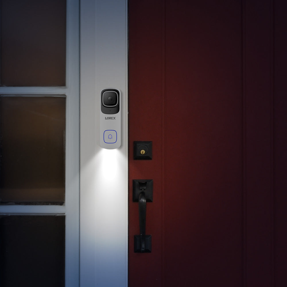 Lorex 4K Wi-Fi Video Doorbell (Wired, 32GB)