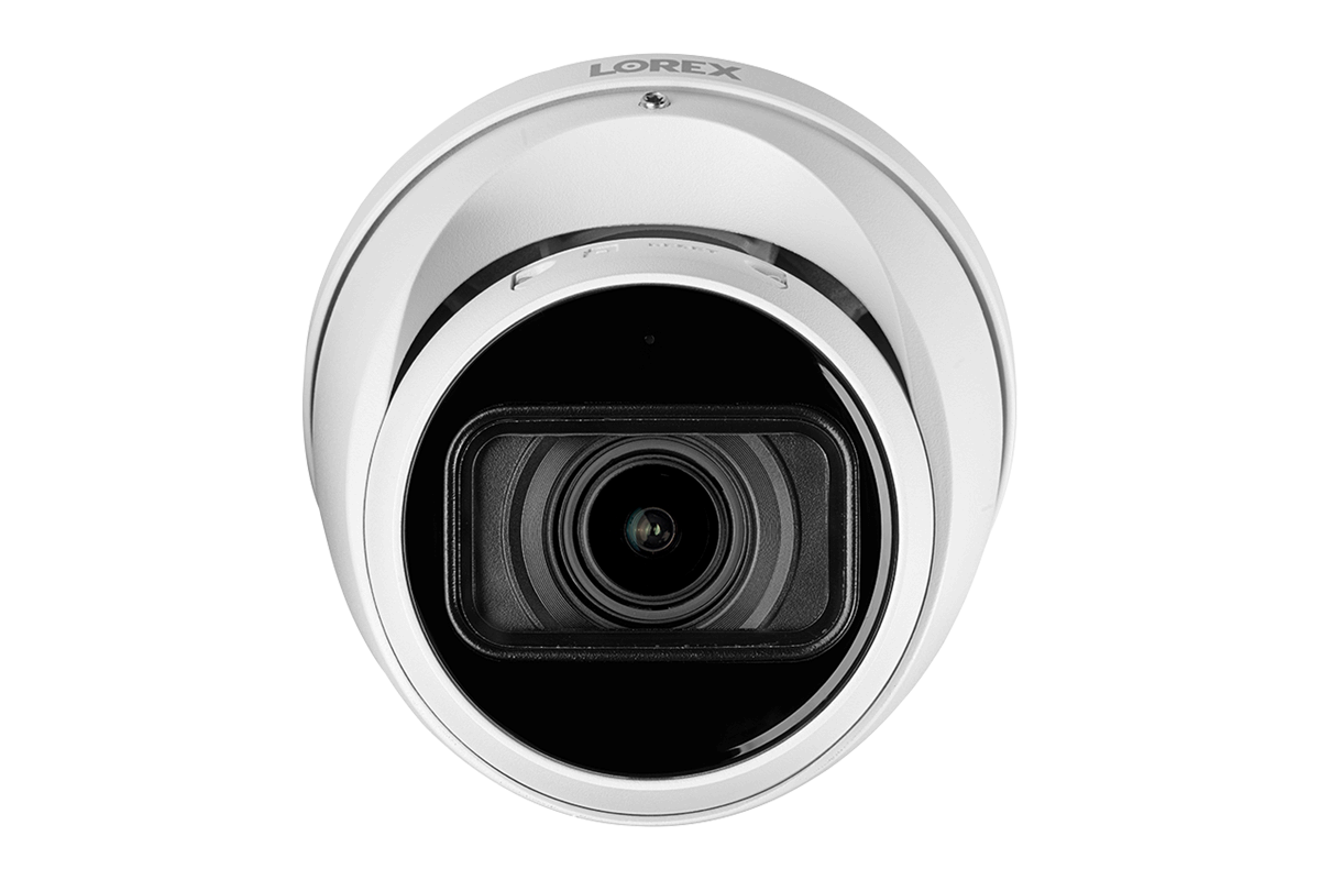 Lorex 4K (32 Camera Capable) 8TB Wired NVR System with Nocturnal 3 Smart IP Dome Cameras Featuring Motorized Varifocal Lens and 30FPS Recording