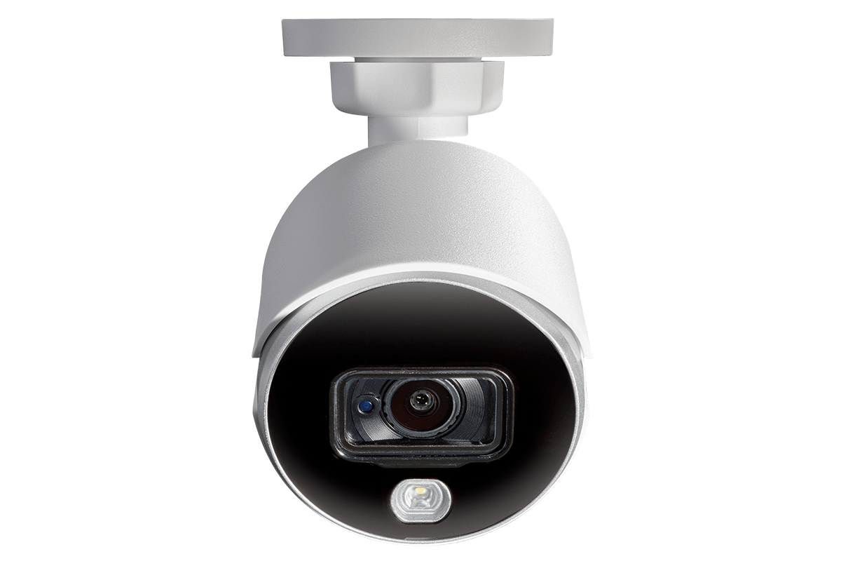 4K Ultra HD Security System with Four 4K (8MP) Active Deterrence Cameras featuring Smart Motion Detection and Smart Home Voice Control