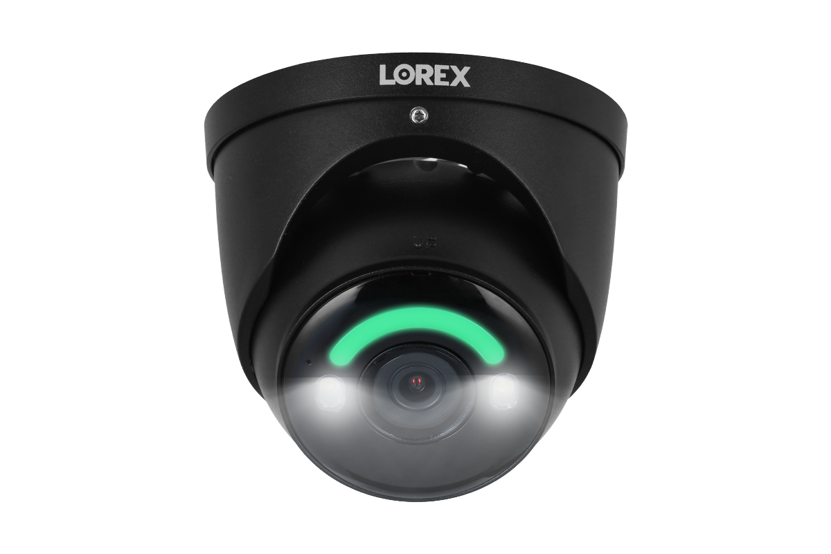 Lorex H16 4K IP Wired Dome Security Camera with Smart Security Lighting and Smart Motion Detection