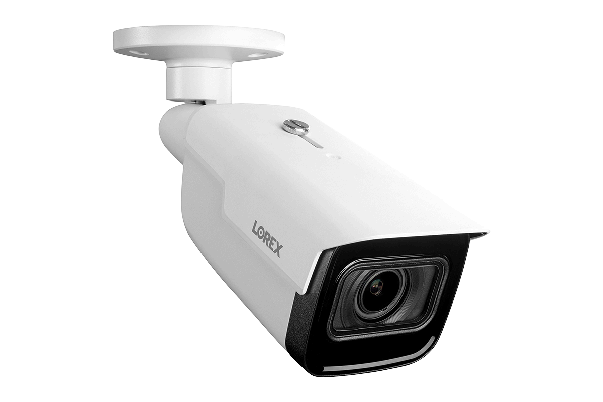 Lorex 4K (16 Camera Capable) 4TB Wired NVR System with Nocturnal 3 Smart IP Bullet Cameras with Motorized Varifocal Lens
