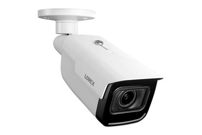 Lorex 4K (32 Camera Capable) 6TB Wired NVR System with Nocturnal 3 Smart IP Bullet Cameras Featuring Motorized Varifocal Lens and 30FPS Recording