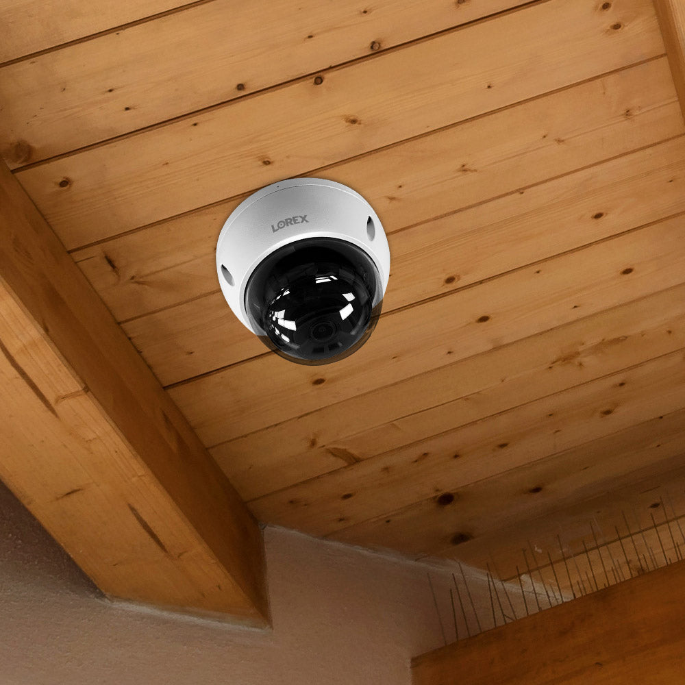 Lorex Elite Series NVR with A10 IP Dome Cameras - 4K 16-Channel 6TB Wired System