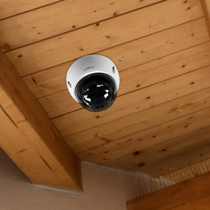 Lorex Elite Series NVR with A10 IP Dome Cameras - 4K 16-Channel 6TB Wired System