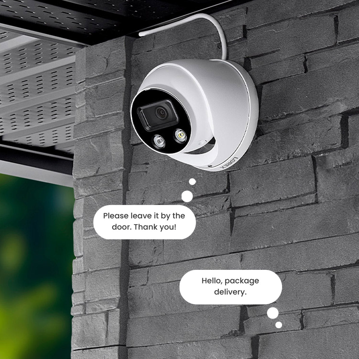 Lorex Fusion 4K+ 16 Channel (8 Wired + 8 Fusion Wi-Fi) 2TB NVR System with Four H13 Wired 4K IP Dome Cameras, One 2K Wired Doorbell, and One 2K Floodlight