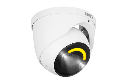 Lorex 4K+ 12MP 16 Camera Capable (8 Wired + 8 Fusion Wi-Fi ) 2TB Wired NVR System with H30 IP Dome Cameras
