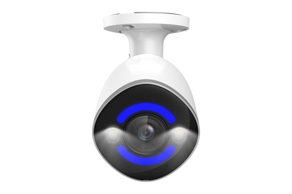 Lorex H15 4K Smart Security Lighting Deterrence Bullet AI PoE IP Wired Cameras