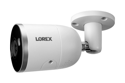 8-Channel Fusion NVR System with Dome and Bullet Smart Deterrence 4K IP Cameras