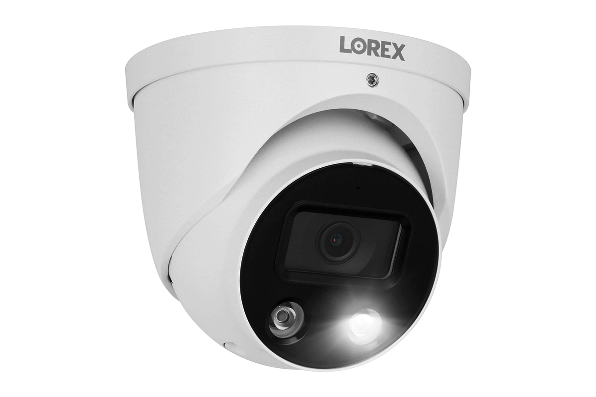 8-channel Fusion NVR System with Smart Deterrence and Mask Detection Security Cameras