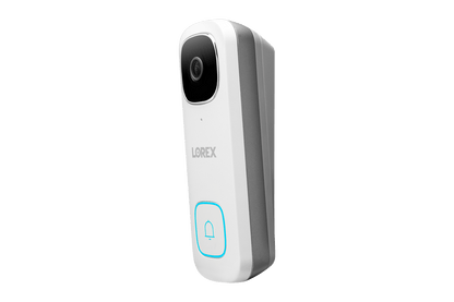 8-Channel NVR Fusion System with Four 4K (8MP) IP Cameras, 2K Wi-Fi Video Doorbell, and Smart Sensor Starter Kit