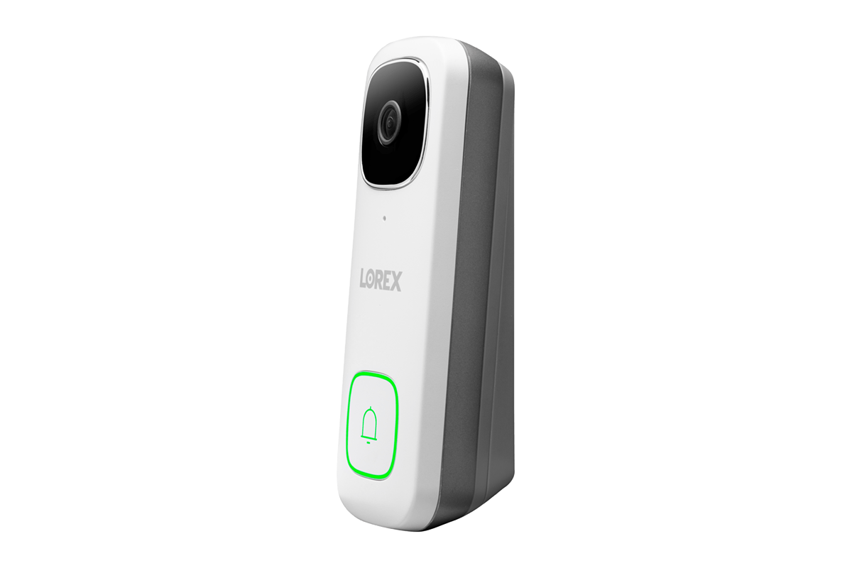 8-Channel NVR Fusion System with Four 4K (8MP) IP Cameras, 2K Wi-Fi Video Doorbell, and Smart Sensor Starter Kit