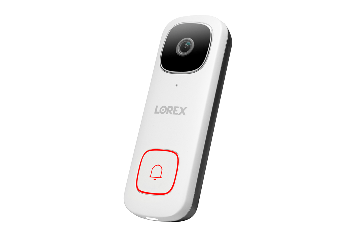 8-Channel NVR Fusion System with Four 4K (8MP) IP Cameras, 2K Wi-Fi Video Doorbell, and Smart Sensor Starter Kit