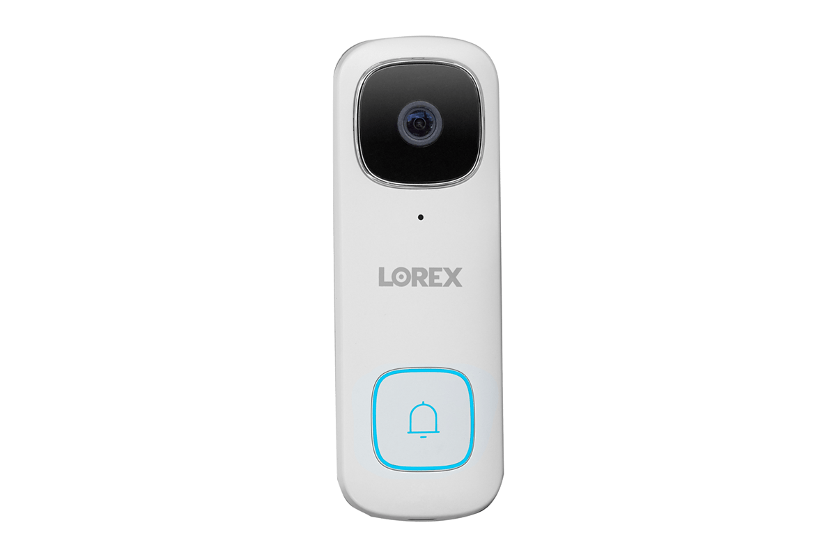8-Channel NVR Fusion System with Four 4K (8MP) IP Cameras, 2K Wi-Fi Video Doorbell, and Smart Sensor Starter Kit