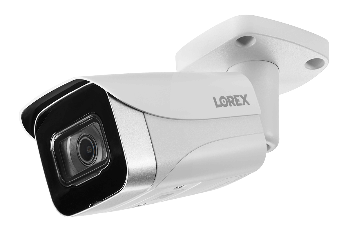 8-Channel NVR Fusion System with Four 4K (8MP) IP Cameras and 2 Wi-Fi Indoor Cameras