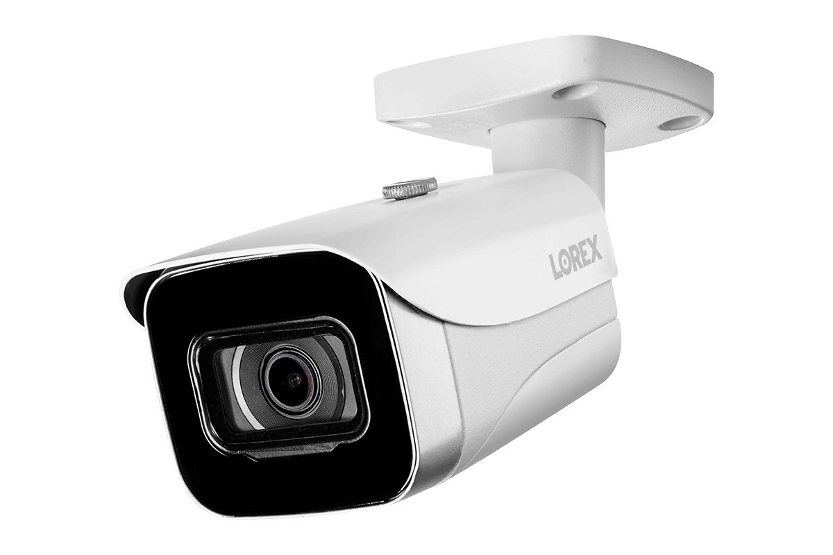 8-Channel NVR Fusion System with Four 4K (8MP) IP Cameras and 2 Wi-Fi Indoor Cameras