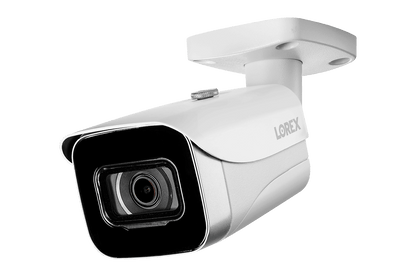 8-Channel NVR Fusion System with Four 4K (8MP) IP Cameras and 2 Wi-Fi Indoor Cameras